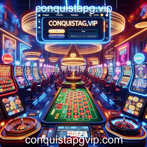 Explorando o Mundo dos Cassinos Online no ConquistaPG.vip